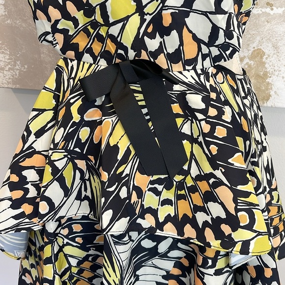 Butterfly Cut Out One Shoulder mini Dress (NWT) - Picture 8 of 14